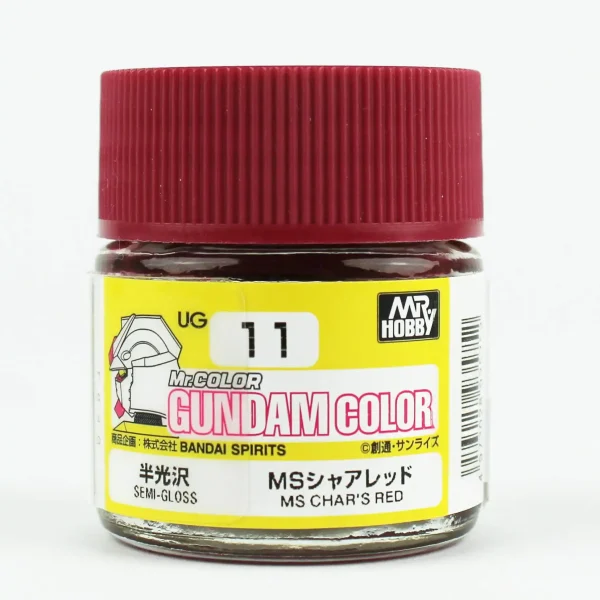 Mr.Hobby UG-11, 10 ml. MS Char's Red Gundam Color Maket Boyası