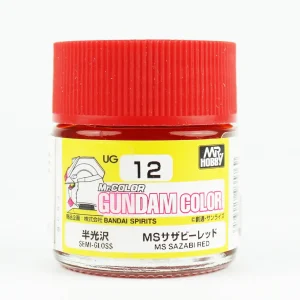 Mr.Hobby UG-12, 10 ml. Sazabi Red Gundam Color Maket Boyası
