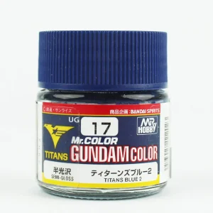 Mr.Hobby UG-17, 10 ml. Titans Blue 2 Gundam Color Maket Boyası
