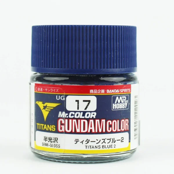 Mr.Hobby UG-17, 10 ml. Titans Blue 2 Gundam Color Maket Boyası