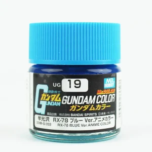 Mr.Hobby UG-19, 10 ml. RX78 Blue Ver. Gundam Color For Builders Maket Boyası