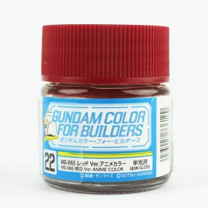 Mr.Hobby UG-22, 10 ml. MS06S Red Ver. Gundam Color For Builders Maket Boyası