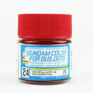 Mr.Hobby UG-24, 10 ml. Transam Red Pearl Gundam Color For Builders Maket Boyası
