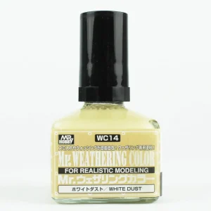 Mr.Hobby WC-14, 40 ml. Filter Liquid White Dust Eskitme Maket Boyası