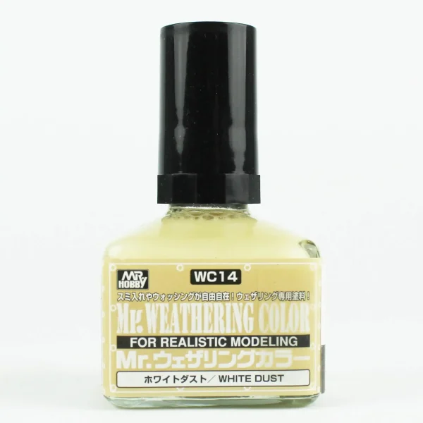 Mr.Hobby WC-14, 40 ml. Filter Liquid White Dust Eskitme Maket Boyası