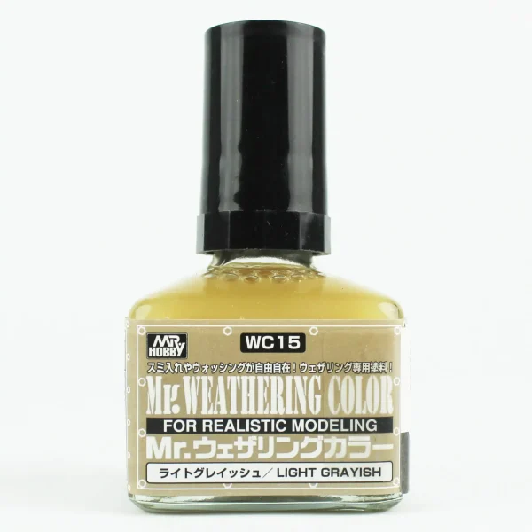 Mr.Hobby WC-15, 40 ml. Filter Liquid Light Grayish Eskitme Maket Boyası
