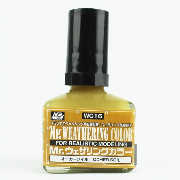 Mr.Hobby WC-16, 40 ml. Weathering Color Ocher Soil Eskitme Maket Boyası
