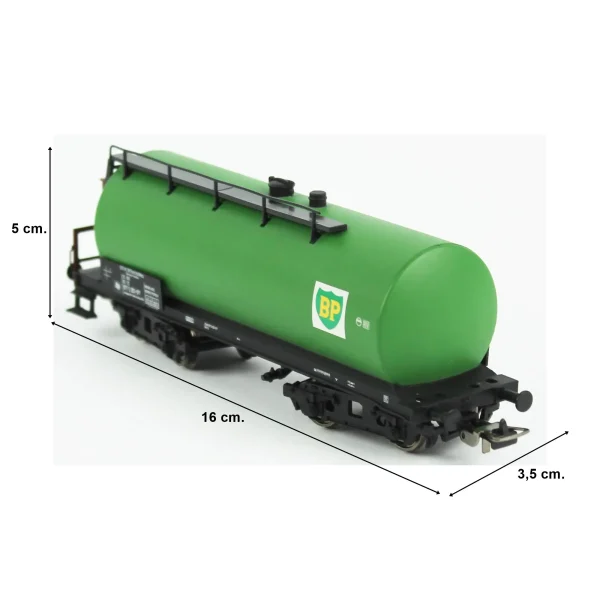 Piko 24518, 1/87 BP Tanklı FS 4.Dönem Yük Vagonu Modeli - Görsel 5