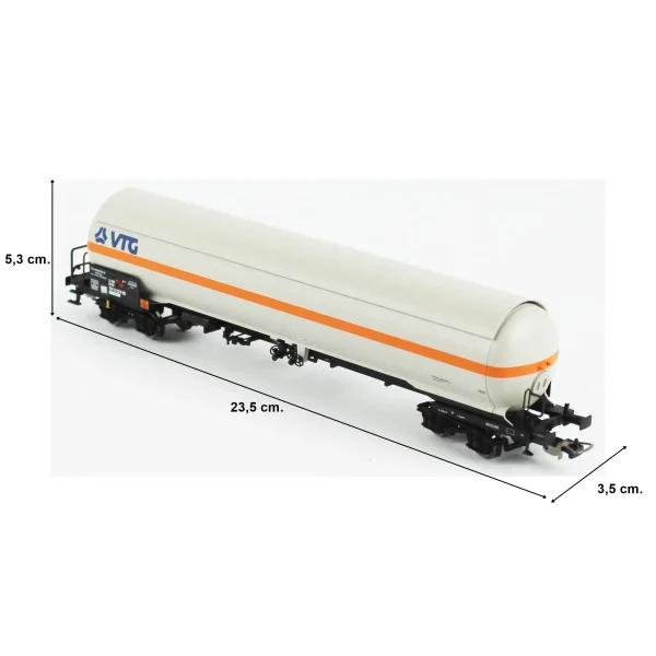 Piko 24609, 1/87 VTG Lpg Tanklı DB AG 5.Dönem Yük Vagonu Modeli - Görsel 5