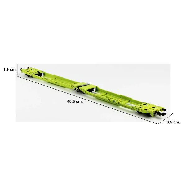 Piko 24615, 1/87 GATX T3000 Intermodal 6.Dönem 2'li Konteyner Vagonu - Görsel 5