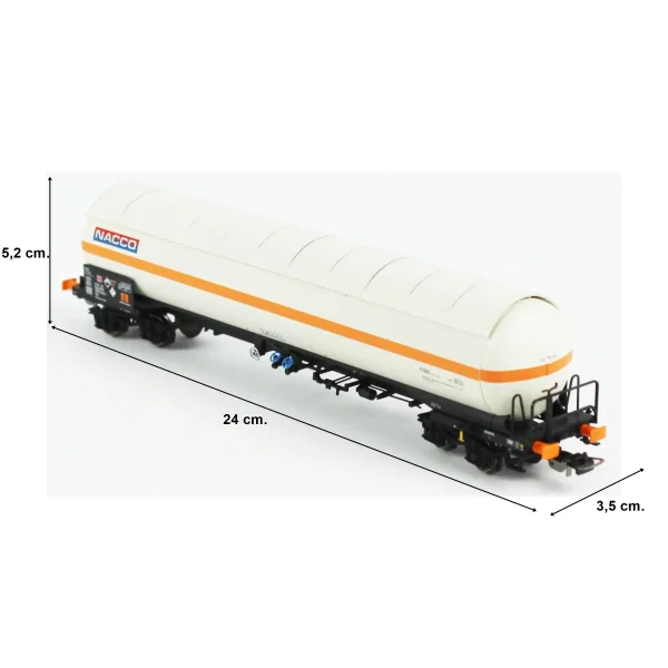 Piko 24622, 1/87 Nacco Lpg Tanklı NL 6.Dönem Yük Vagonu Modeli - Görsel 5
