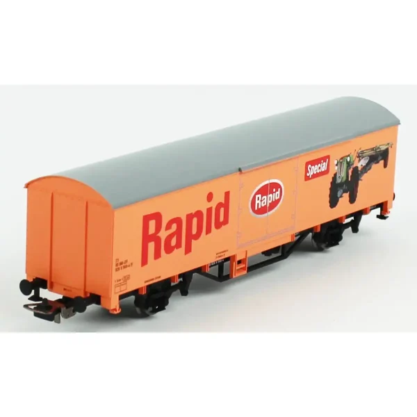 Piko 27707, 1/87 Rapid Kapalı Kasa SBB 3.Dönem Yük Vagonu Modeli - Görsel 4