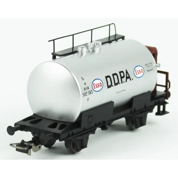 Piko 27715, 1/87 Esso Tanklı ve Frenci Platformlu DSB 3.Dönem Yük Vagonu Modeli - Görsel 2