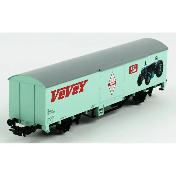 Piko 54306, 1/87 Vevey Kapalı Kasalı SBB 3.Dönem Yük Vagonu Modeli - Görsel 2