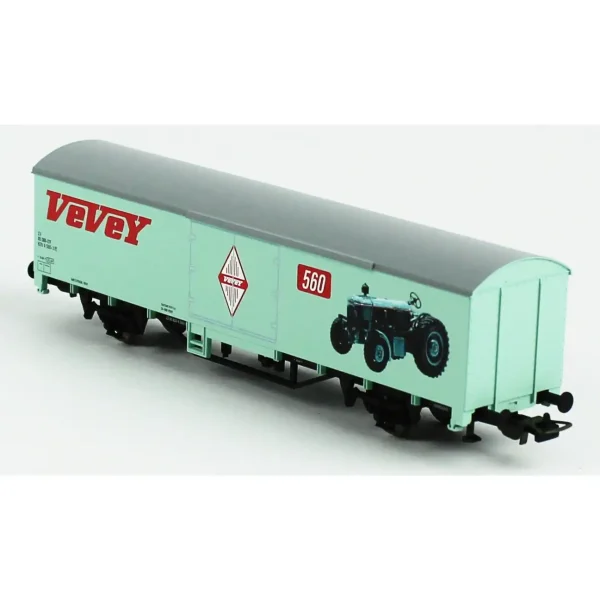 Piko 54306, 1/87 Vevey Kapalı Kasalı SBB 3.Dönem Yük Vagonu Modeli - Görsel 3