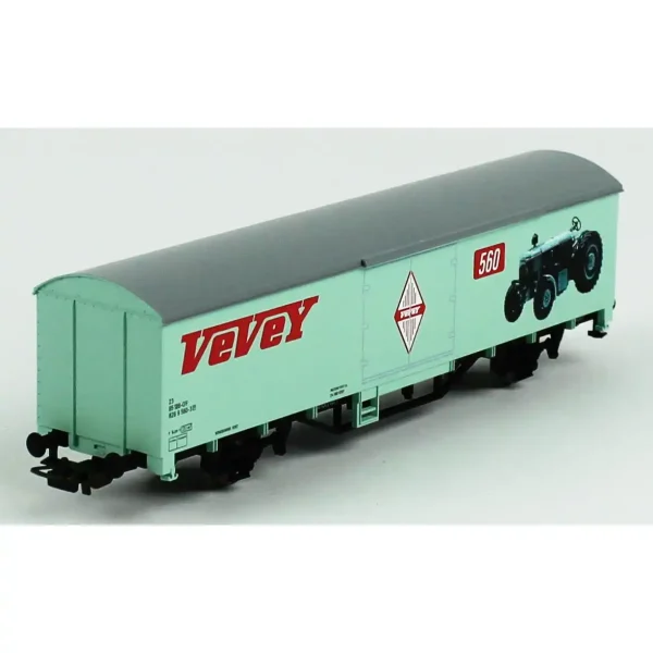 Piko 54306, 1/87 Vevey Kapalı Kasalı SBB 3.Dönem Yük Vagonu Modeli - Görsel 4
