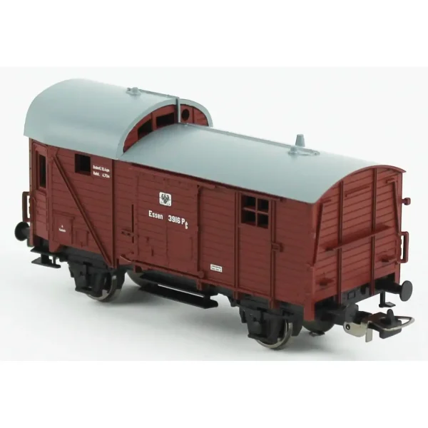 Piko 54329, 1/87 14 Caboose KPEV 1.Dönem Yük Vagonu Modeli