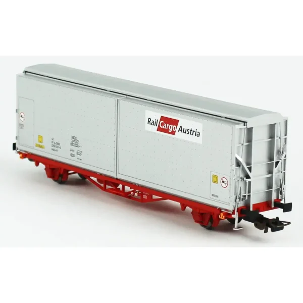 Piko 54408, 1/87 Yandan Sürgülü Kapılı Rail Cargo Austria 5.Dönem Yük Vagonu Modeli
