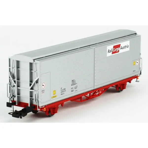 Piko 54408, 1/87 Yandan Sürgülü Kapılı Rail Cargo Austria 5.Dönem Yük Vagonu Modeli - Görsel 4
