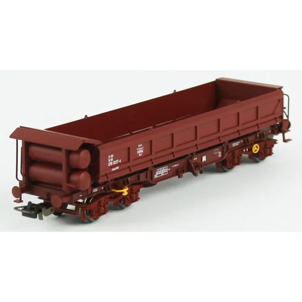 Piko 54601, 1/87 Yana Devirmeli Gondol DR 4.Dönem Yük Vagonu Modeli - Görsel 4