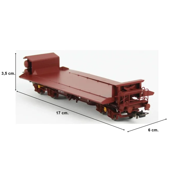 Piko 54601, 1/87 Yana Devirmeli Gondol DR 4.Dönem Yük Vagonu Modeli - Görsel 5