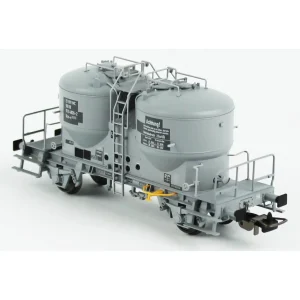 Piko 54699, 1/87 Ucs Silo ve Aksesuarlı DR 4.Dönem Yük Vagonu Modeli