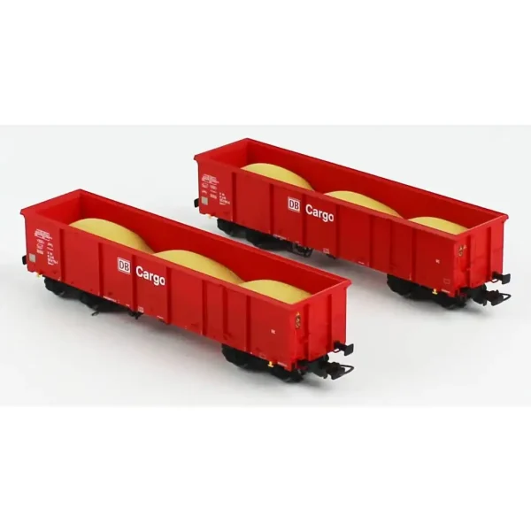 Piko 58234, 1/87 2 Adet Eaos Gondola Tipi Kum Taşıyan DB AG 5.Dönem Yük Vagonu Modeli