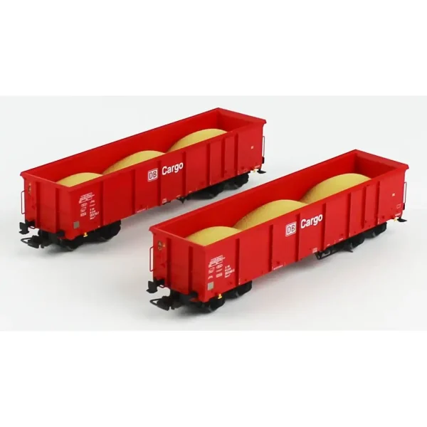 Piko 58234, 1/87 2 Adet Eaos Gondola Tipi Kum Taşıyan DB AG 5.Dönem Yük Vagonu Modeli - Görsel 2