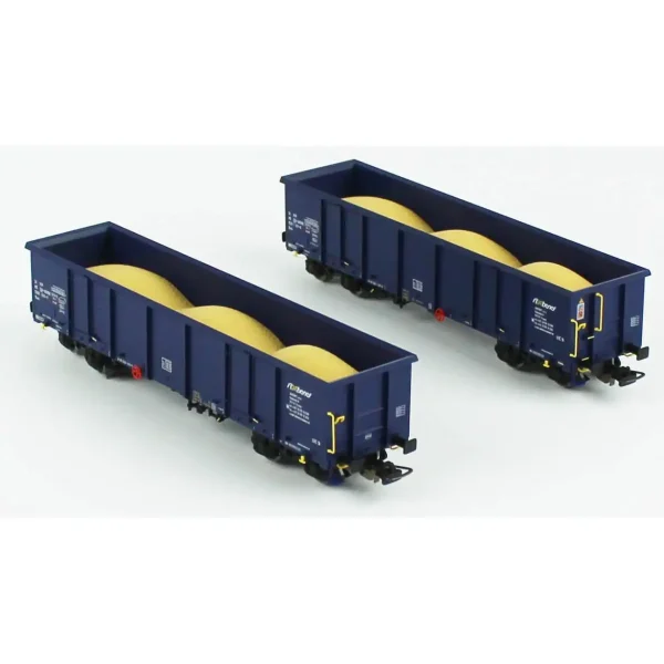 Piko 58239, 1/87 2 Adet Eaos Gondola Tipi Kum Taşıyan Axbenet 6.Dönem Yük Vagonu Modeli