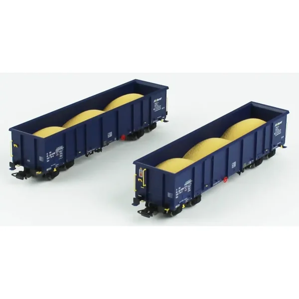Piko 58239, 1/87 2 Adet Eaos Gondola Tipi Kum Taşıyan Axbenet 6.Dönem Yük Vagonu Modeli - Görsel 4