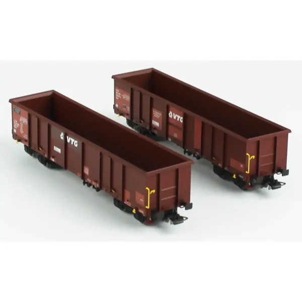 Piko 58279, 1/87 2 Adet Eaos Gondol Tipi CH VTG 6.Dönem Yük Vagonu Modeli