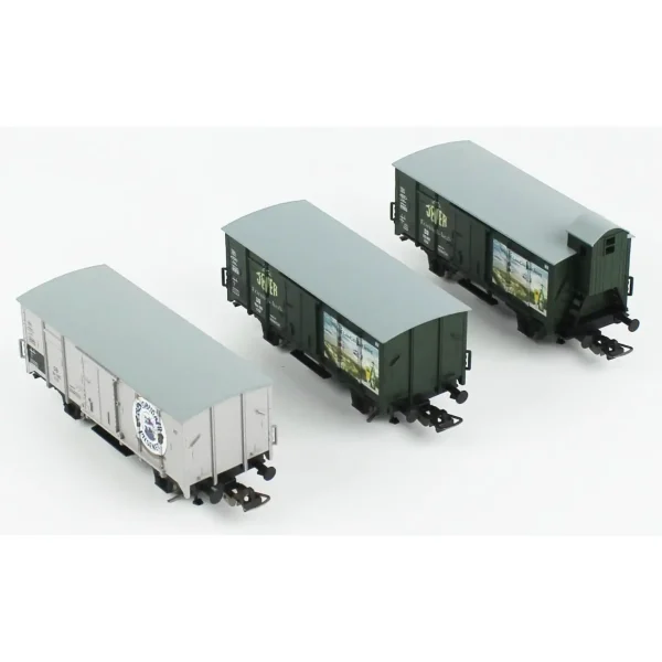 Piko 58398, 1/87 3 Farklı Tipte Bira Taşıma Tanklı DB 3.Dönem Yük Vagonu Modeli