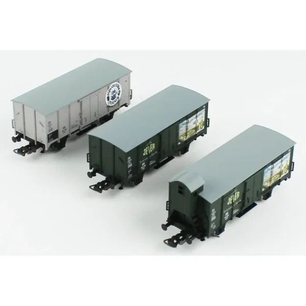 Piko 58398, 1/87 3 Farklı Tipte Bira Taşıma Tanklı DB 3.Dönem Yük Vagonu Modeli - Görsel 2