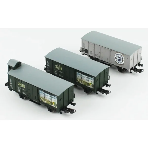Piko 58398, 1/87 3 Farklı Tipte Bira Taşıma Tanklı DB 3.Dönem Yük Vagonu Modeli - Görsel 3