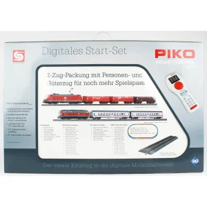 Piko 59014, 1/87 SmartControl WLAN 218 Dizel ve 185 Elektrikli Lokomotif Model Tren Seti
