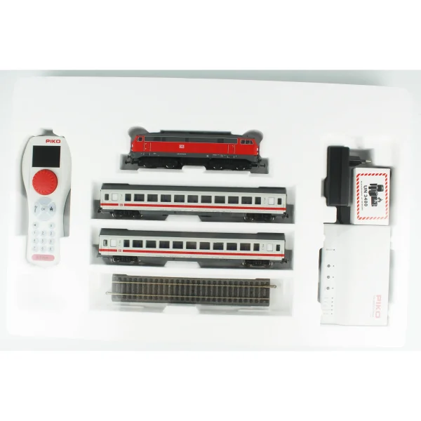 Piko 59014, 1/87 SmartControl WLAN 218 Dizel ve 185 Elektrikli Lokomotif Model Tren Seti - Görsel 4