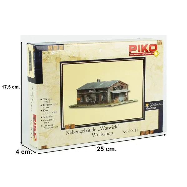 Piko 60011, 1/160 Warwick Atölyesi Plastik Maketi - Görsel 4