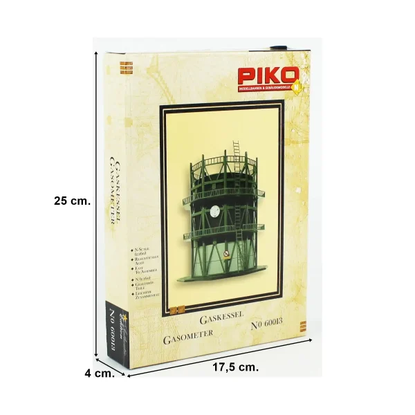 Piko 60013, 1/160 Gaz Deposu Plastik Maketi - Görsel 4
