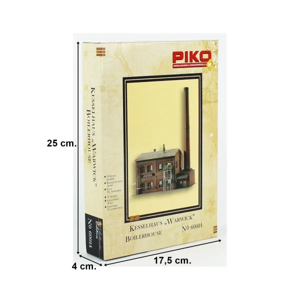 Piko 60014, 1/160 Warwick Isı Santralı Plastik Maketi - Görsel 4