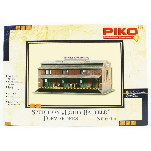 Piko 60015, 1/160 Louis Baufeld Nakliyat Ambarı Plastik Maketi