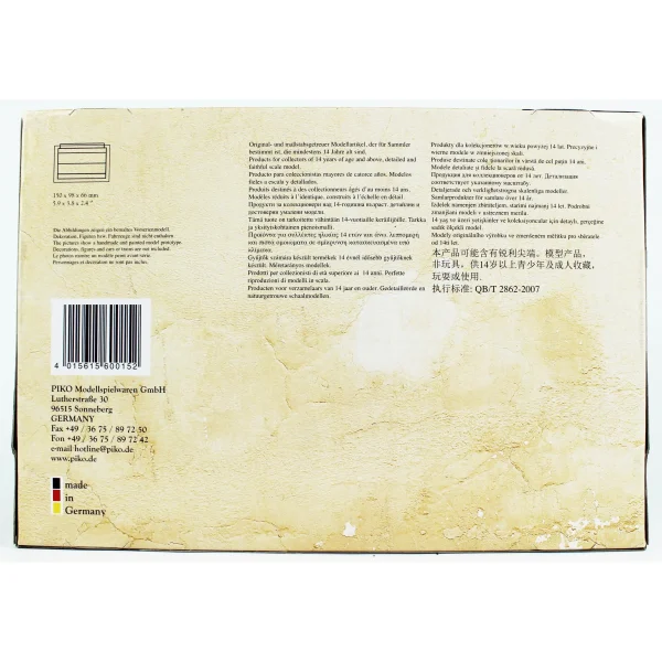 Piko 60015, 1/160 Louis Baufeld Nakliyat Ambarı Plastik Maketi - Görsel 3