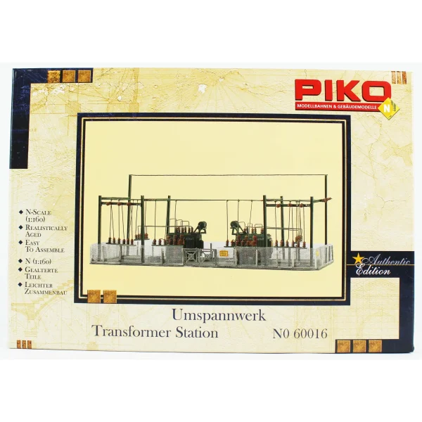 Piko 60016, 1/160 Trafo Tesisi Plastik Maketi