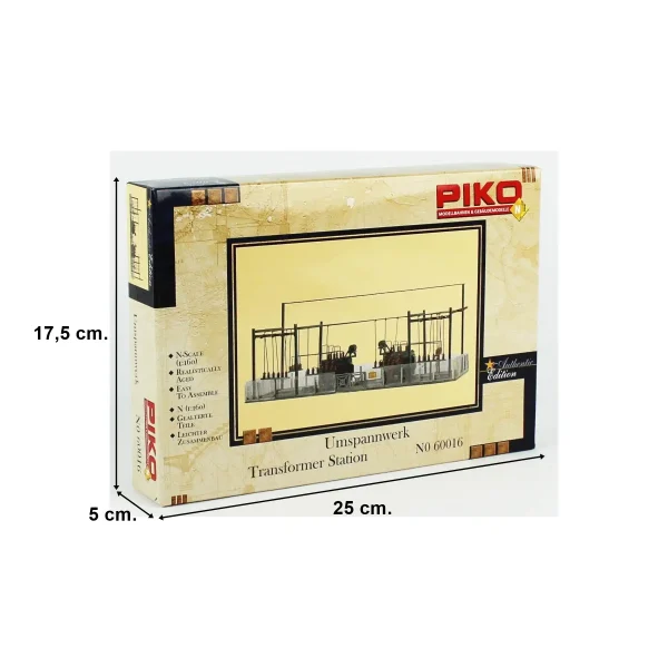 Piko 60016, 1/160 Trafo Tesisi Plastik Maketi - Görsel 4