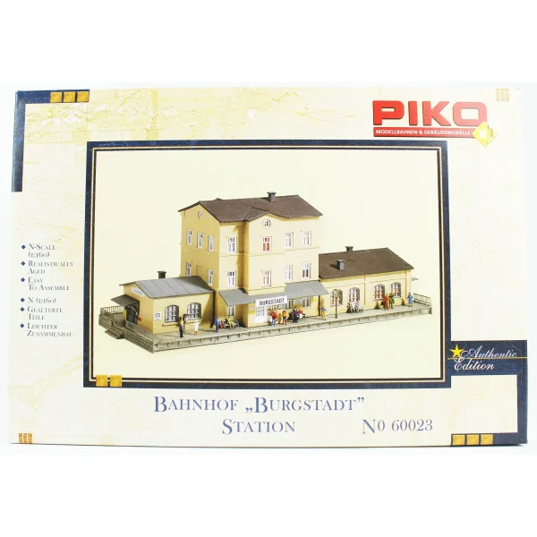Piko 60023, 1/160 Burgstadt İstasyonu Plastik Maketi