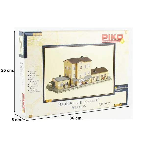 Piko 60023, 1/160 Burgstadt İstasyonu Plastik Maketi - Görsel 4