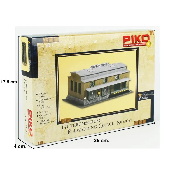 Piko 60027, 1/160 Yönlendirme Ofisi Plastik Maketi - Görsel 4