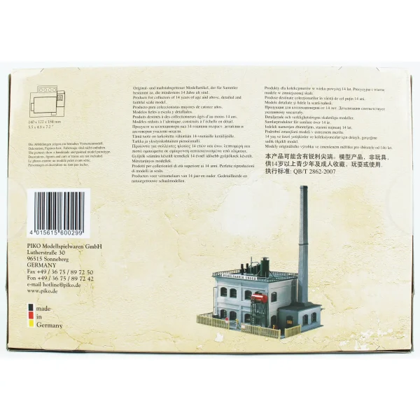 Piko 60029, 1/160 A.Unger Mobilya Fabrikası Plastik Maketi - Görsel 3