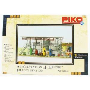 Piko 61105, 1/87 Tanker Vagonlara Dolum İstasyonu Plastik Maketi