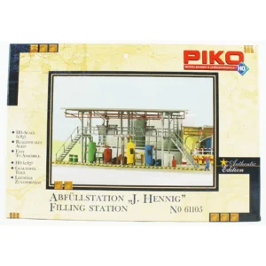 Piko 61105, 1/87 Tanker Vagonlara Dolum İstasyonu Plastik Maketi