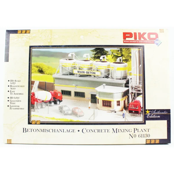 Piko 61130, 1/87 Beton Santralı Karıştırma Ünitesi Plastik Maketi